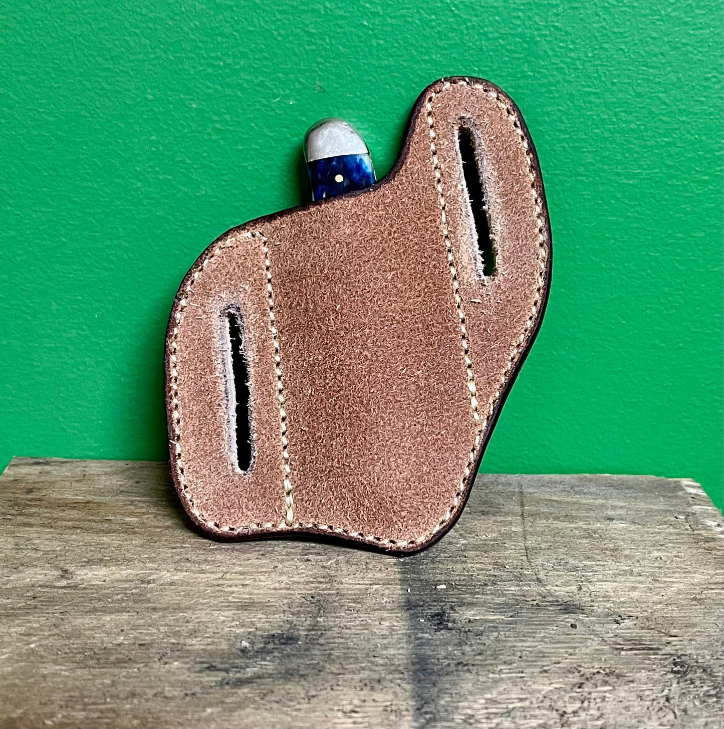 Rough Out Pancake Knife Sheath