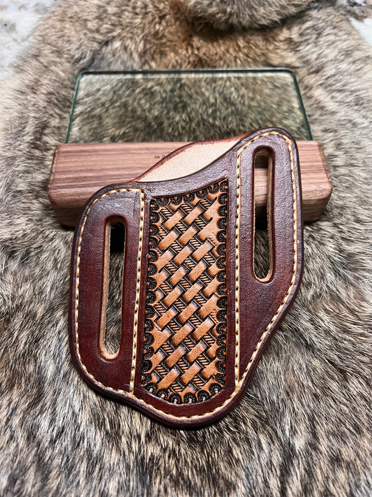 Basket Stamp Pancake Sheath